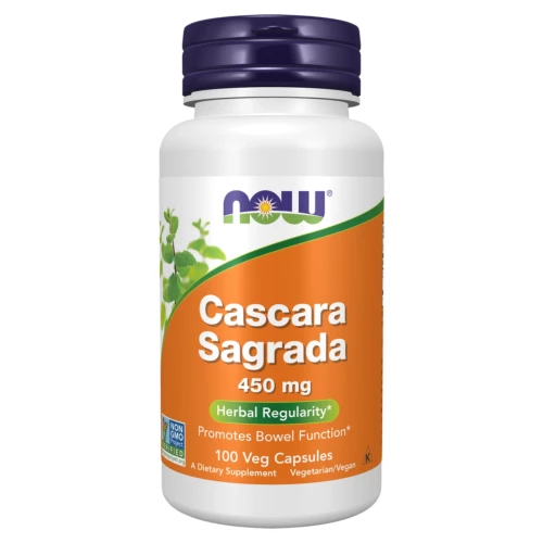 NOW - Cascara Sagrada 450 mg - 100 kapsułek NOW - Cascara Sagrada 450 mg - 100 kapsułek